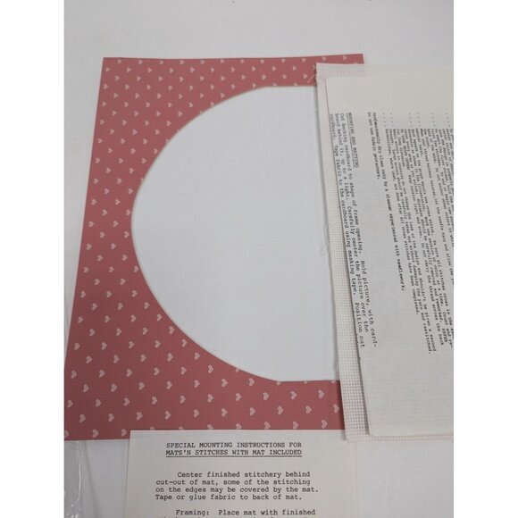 Lynn Craft Mats 'N Stitches Old Friends 50-580 Cross Stitch Missing Thread - Picture 5 of 7